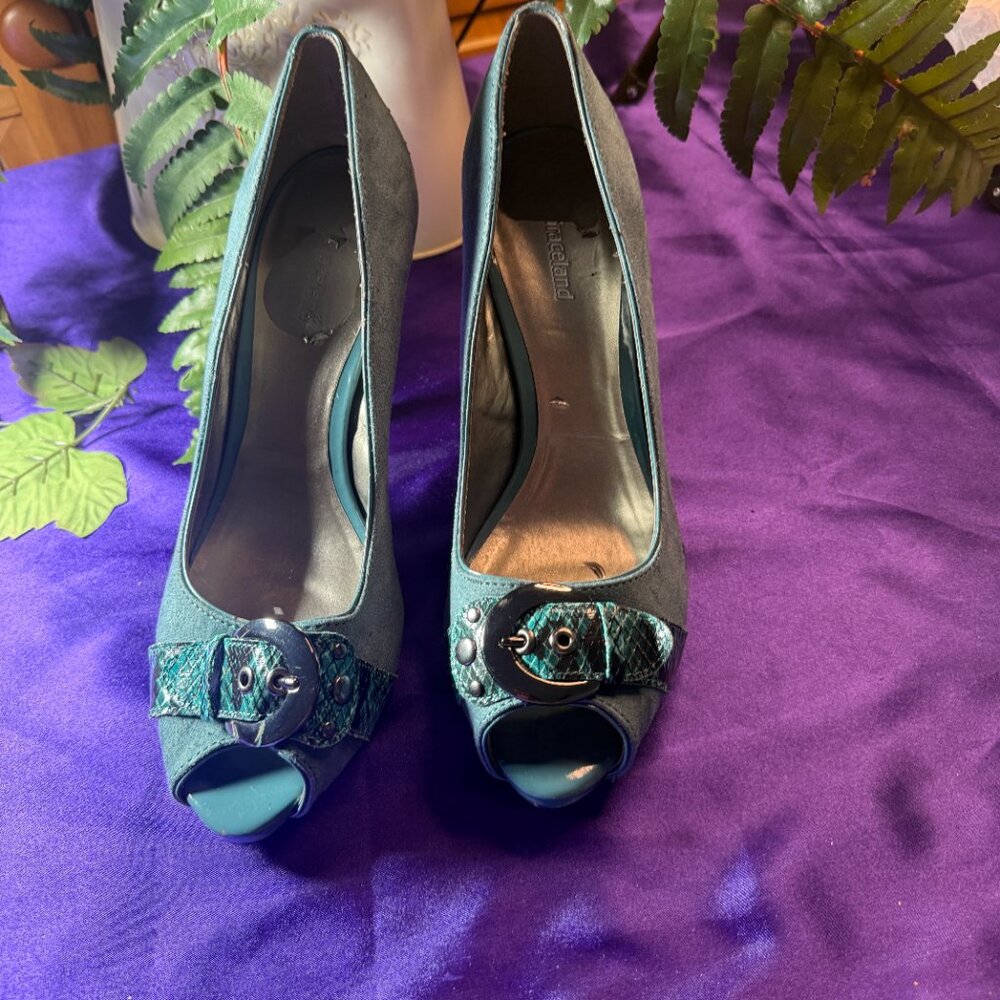 📌Graceland Never worn - Open Toe 4.25 " High Heel Pumps - Shoes